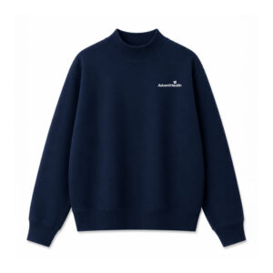 Unisex Mock TurtleNeck Oversized Sweatshirt